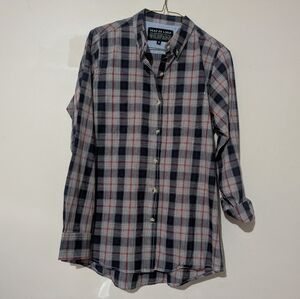 Peau de Loup X Wildfang Gender Neutral Plaid Button Down Shirt Size S Excellent!